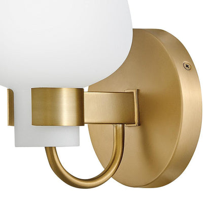 Hinkley Sylvie Small Sconce Heritage Brass