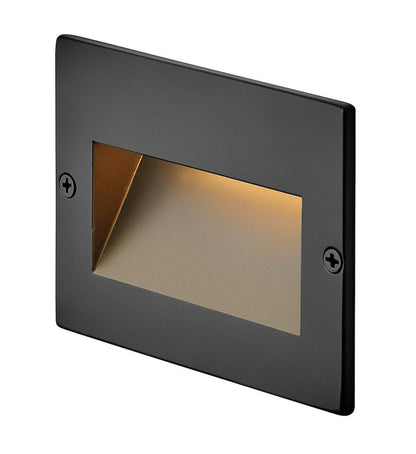 Hinkley Taper 12V Horizontal Step Light Matte Black Stainless