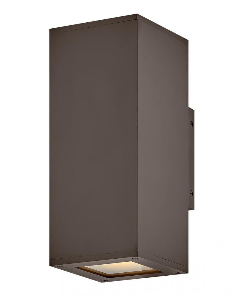 Hinkley Tetra Small Wall Sconce Up/Down Light Architectural Bronze