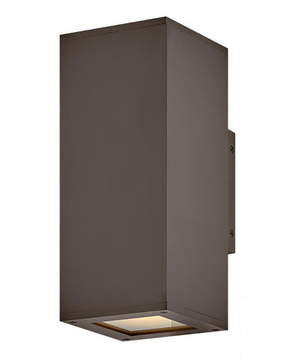 Hinkley Tetra Small Wall Sconce Up/Down Light Architectural Bronze