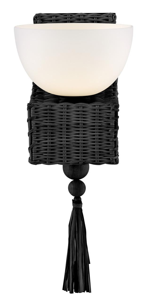 Hinkley Thalia Medium Single Light Sconce Black