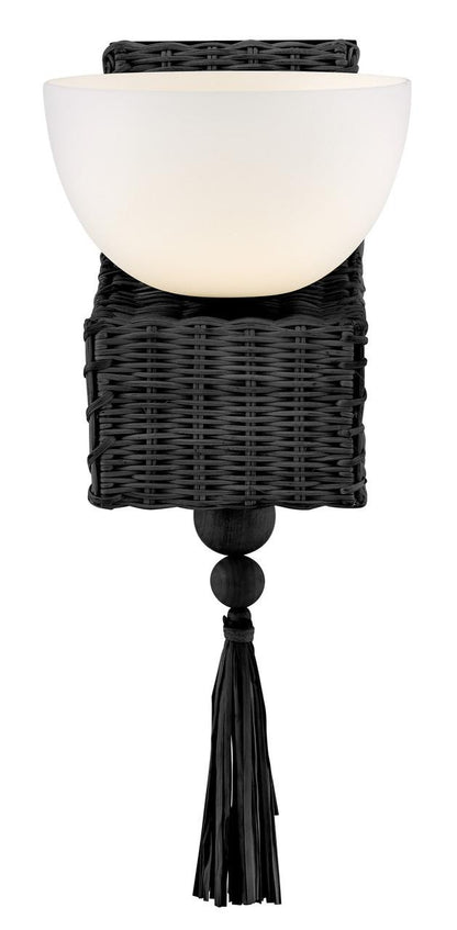 Hinkley Thalia Medium Single Light Sconce Black