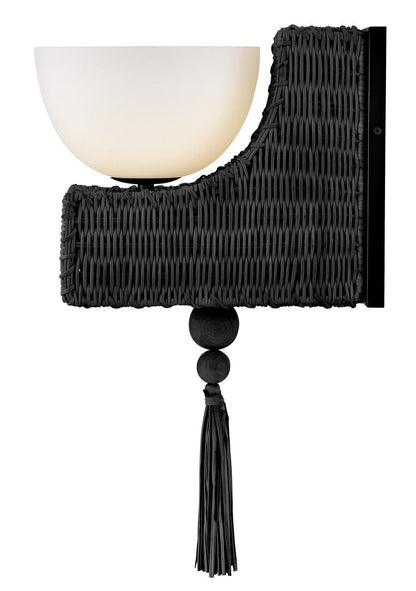 Hinkley Thalia Medium Single Light Sconce Black