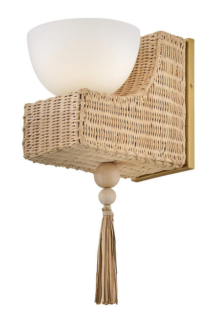 Hinkley Thalia Medium Single Light Sconce Lacquered Brass
