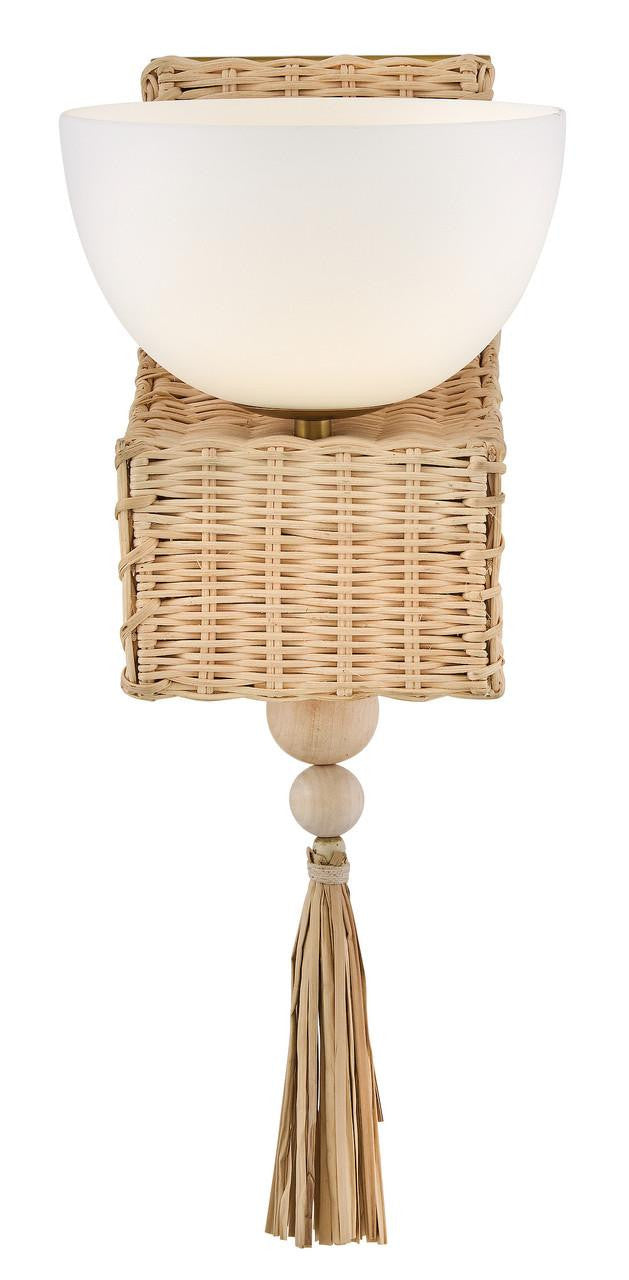 Hinkley Thalia Medium Single Light Sconce Lacquered Brass