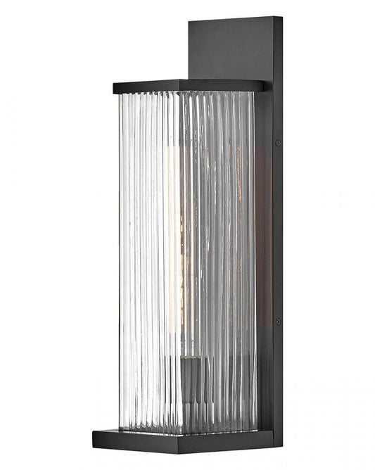 Hinkley Torrent Medium Wall Mount Lantern Black