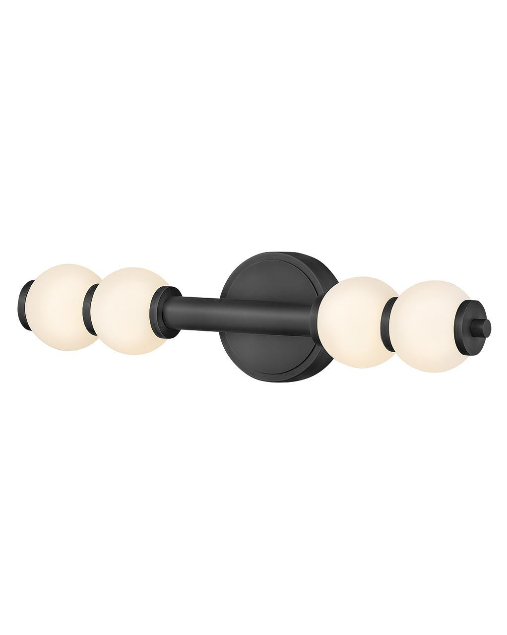 Hinkley Trigo Large LED Sconce Black 6.0"W x 24.0"H x 6.0"L