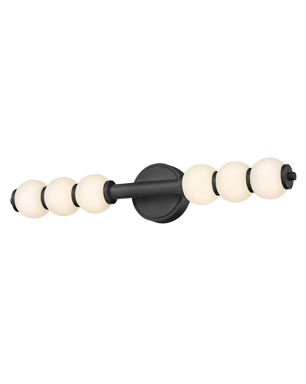 Hinkley Trigo Large LED Sconce Black 6.0"W x 31.25"H x 6.0"L