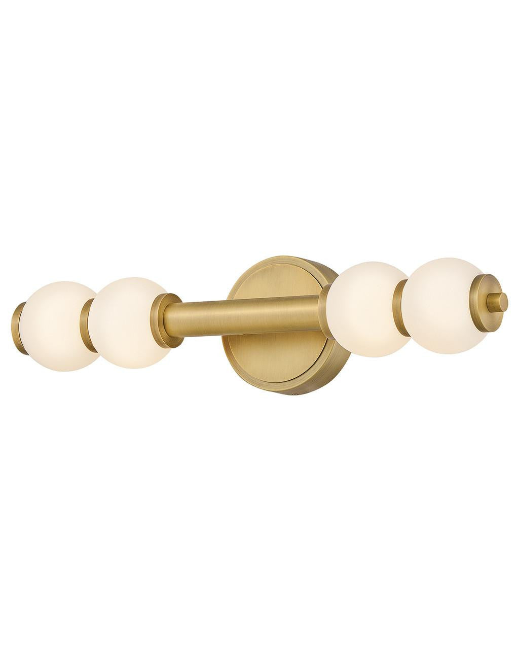 Hinkley Trigo Large LED Sconce Lacquered Brass 6.0"W x 24.0"H x 6.0"L