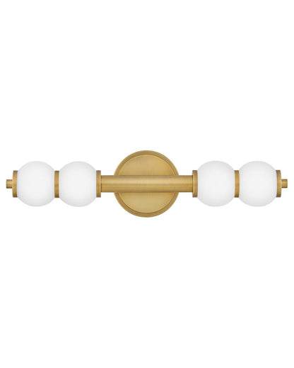 Hinkley Trigo Large LED Sconce Lacquered Brass 6.0"W x 24.0"H x 6.0"L