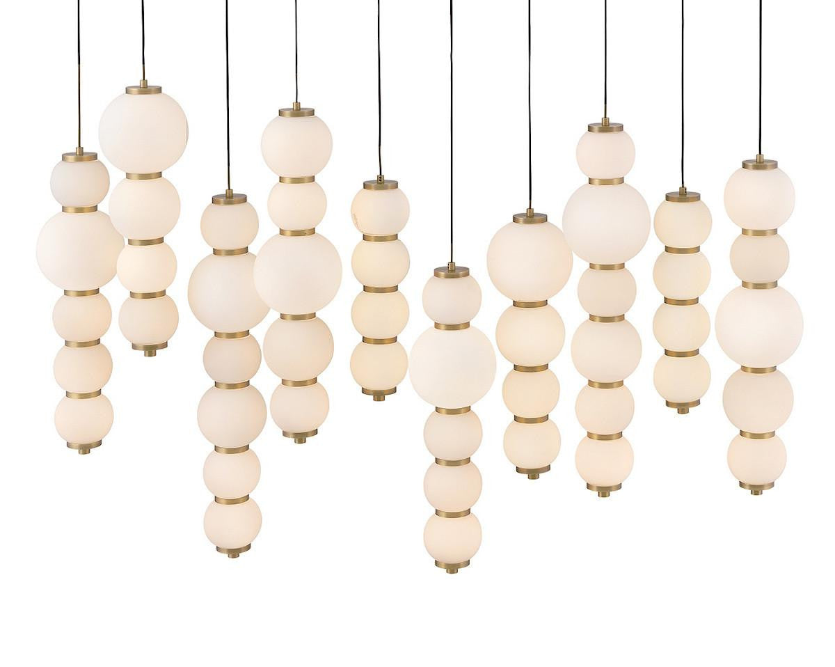 Hinkley Trigo Large Multi Light Linear Chandelier