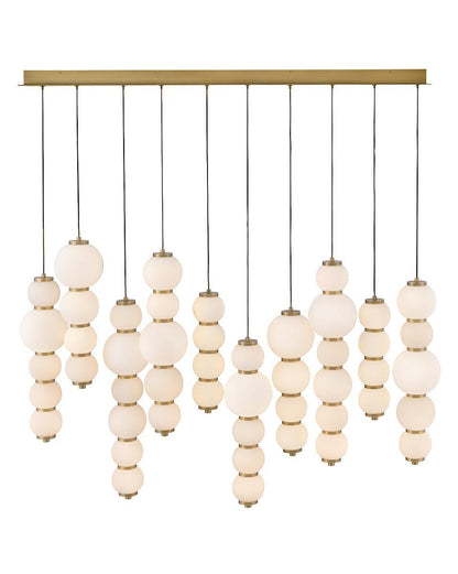 Hinkley Trigo Large Multi Light Linear Chandelier