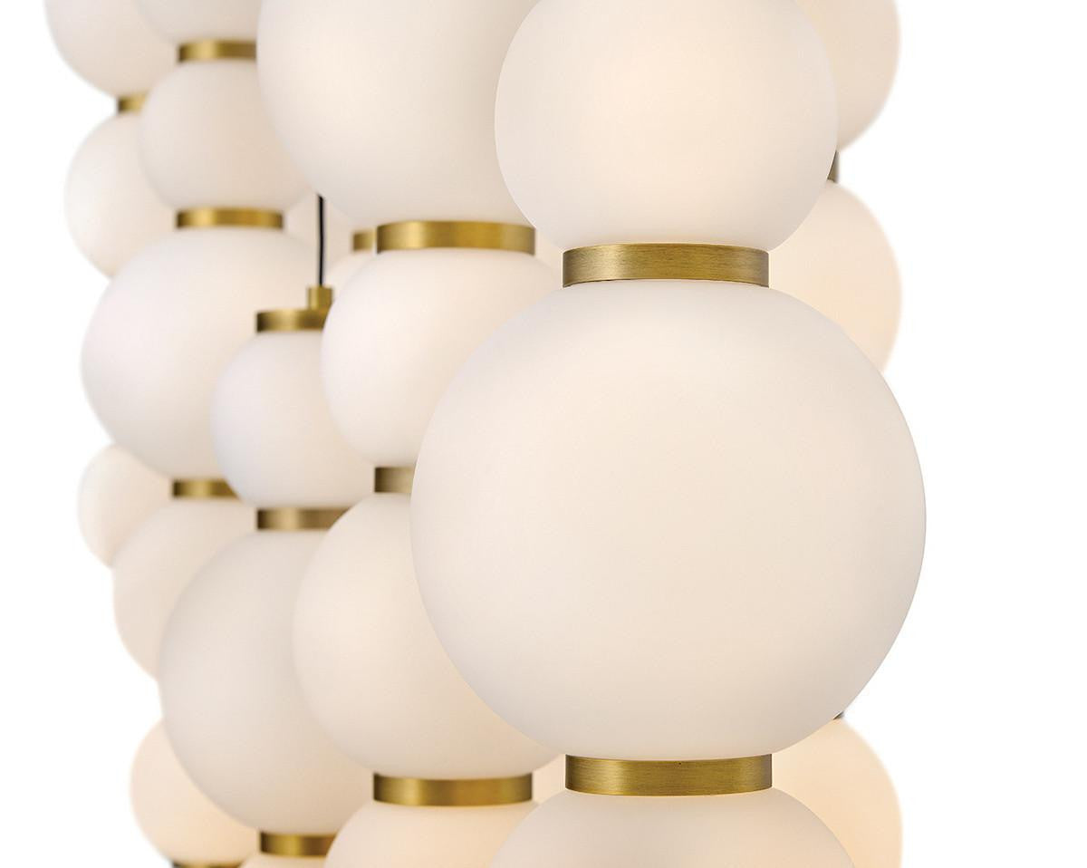 Hinkley Trigo Large Multi Light Linear Chandelier
