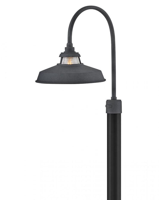 Hinkley Troyer Medium Post Mount Aged Zinc