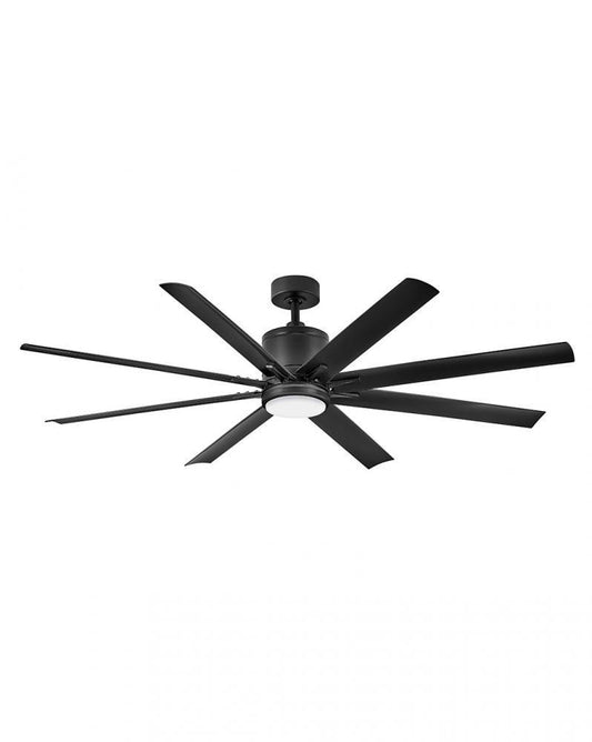 Hinkley Vantage 66 LED Smart Fan Matte Black