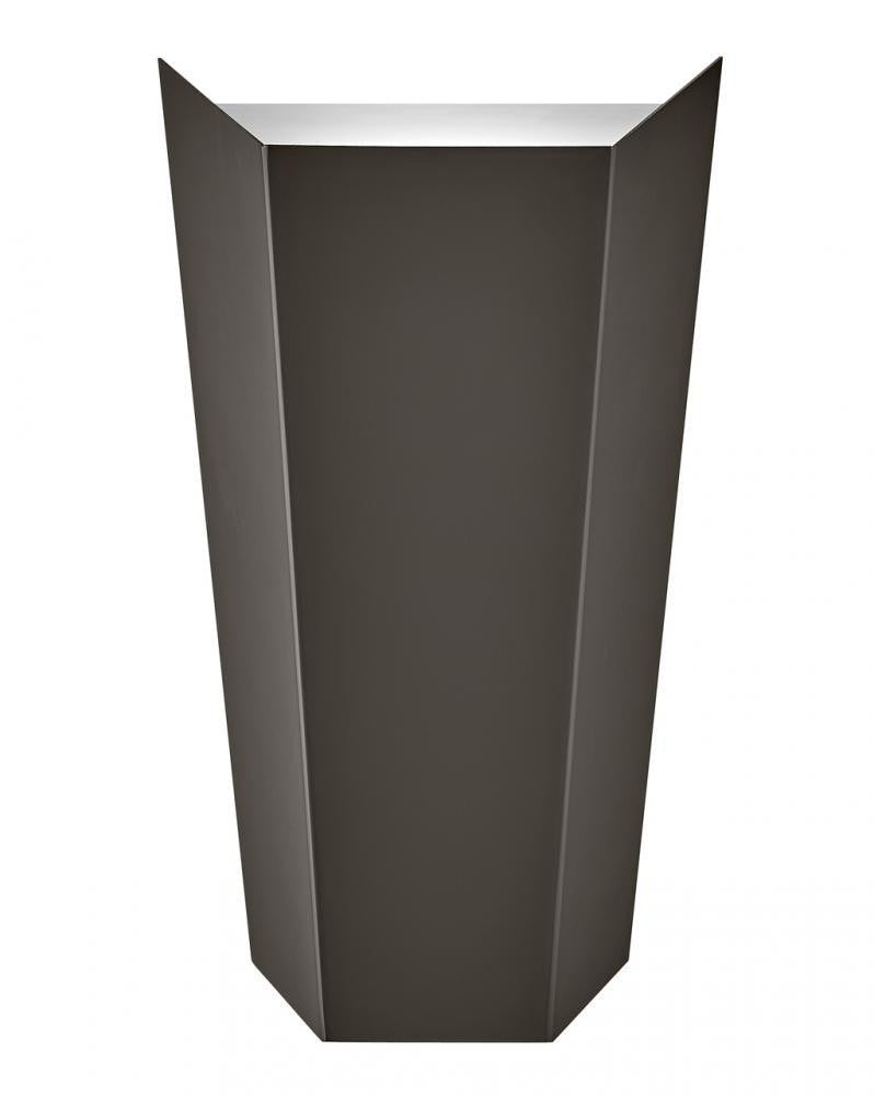 Hinkley Vin Bathroom Wall Sconce Steel, Black Oxide