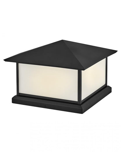 Hinkley Walter Large Pier Mount Lantern Textured Black