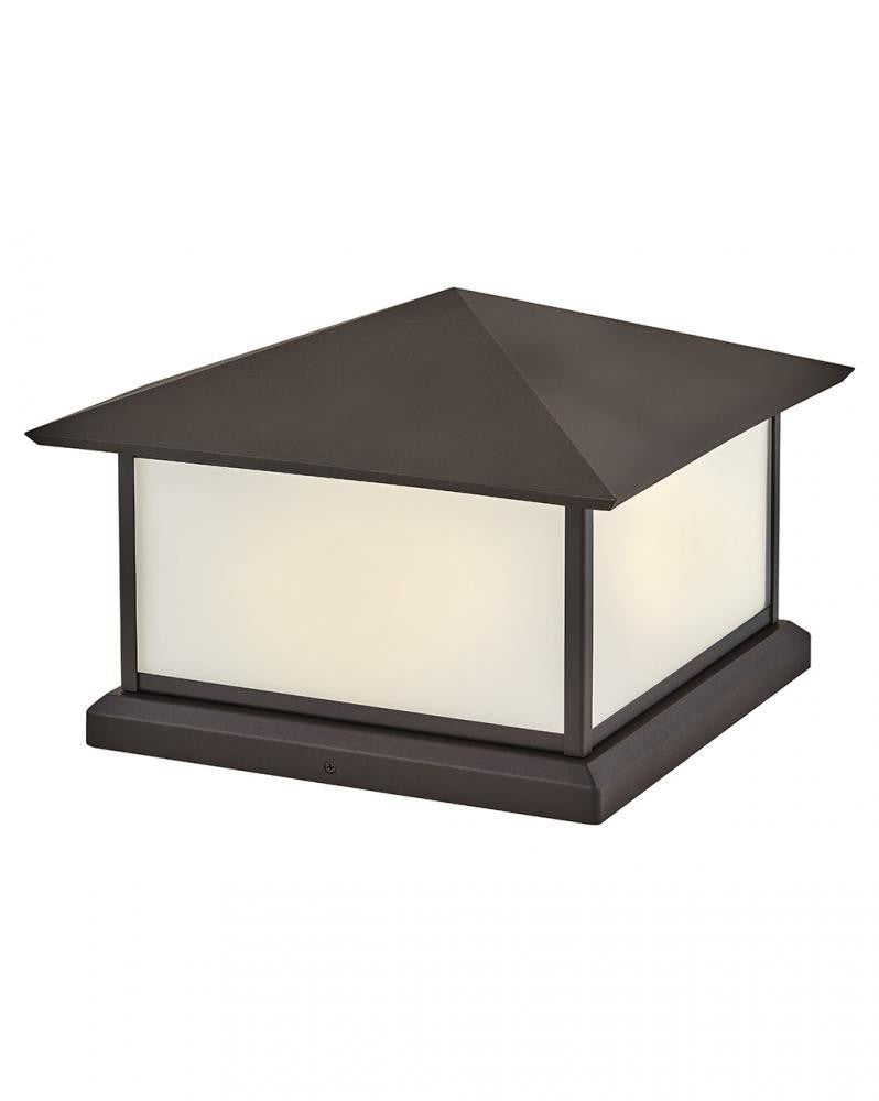 Hinkley Walter Large Pier Mount Lantern Textured Oil Rubbed Bronze