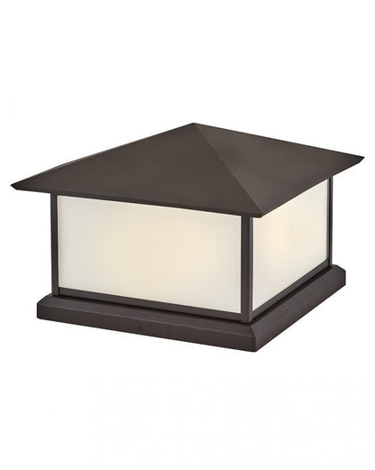 Hinkley Walter Large Pier Mount Lantern Textured Oil Rubbed Bronze