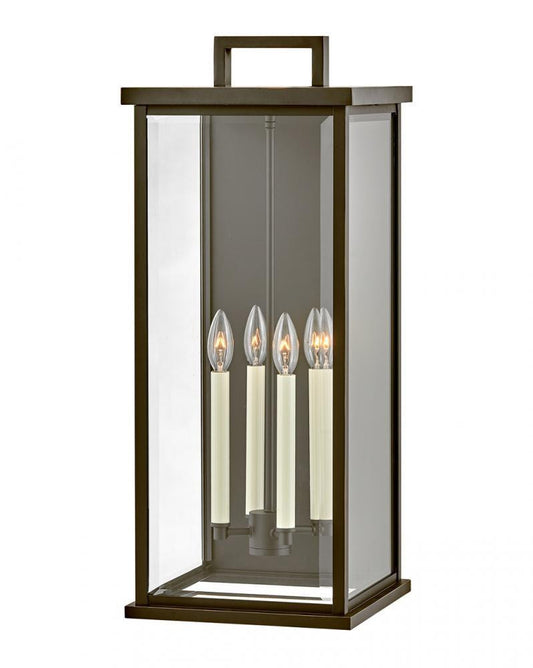 Hinkley Weymouth Outdoor Wall Lantern Aluminum, Bronze, Oil-Rubbed Bronze