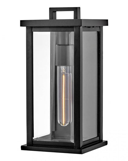 Hinkley Weymouth Small Wall Mount Lantern Black