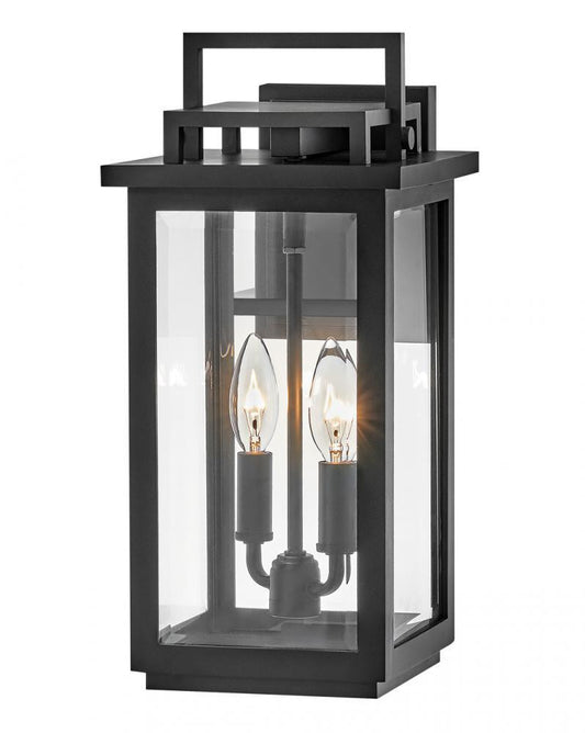 Hinkley Winthorpe Medium Wall Mount Lantern Black