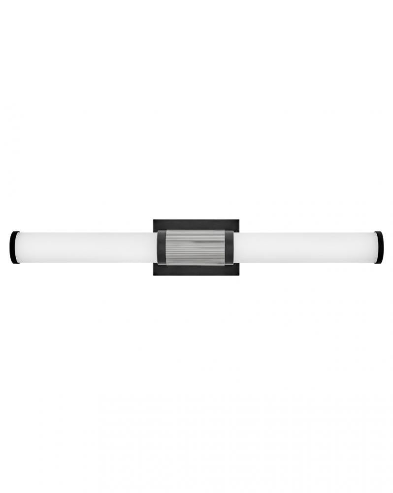 Hinkley Zevi Large LED Vanity Black, Chrome