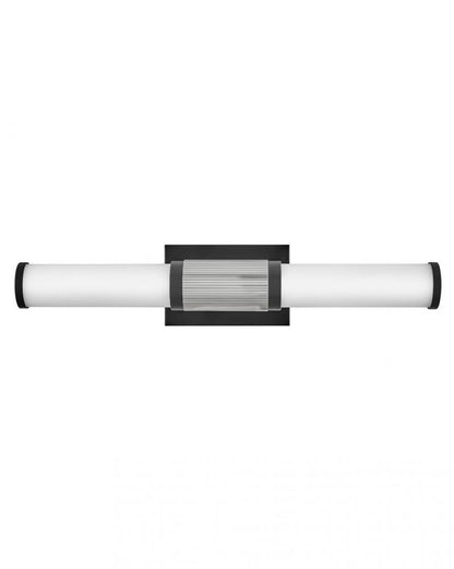 Hinkley Zevi Medium LED Vanity Black, Chrome