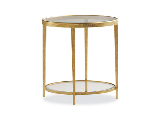 Maitland-Smith Jinx Side Table in Round