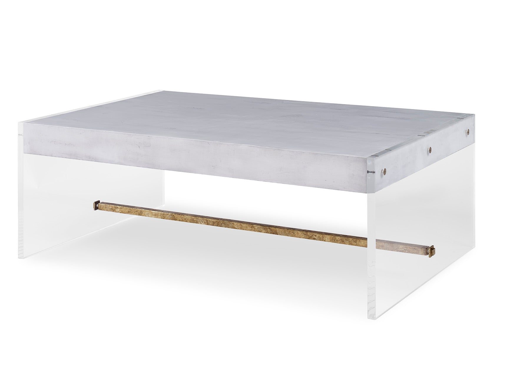 Maitland-Smith Suspend Cocktail Table White