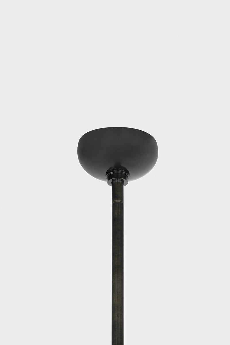 Hudson Valley Adley 6-Light Chandelier in Gradient Brass, room setting 3