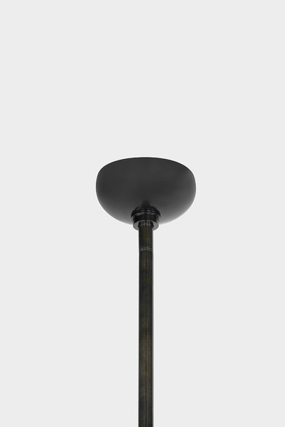 Hudson Valley Adley 6-Light Chandelier in Gradient Brass, room setting 3
