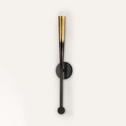Hudson Valley Adley Wall Sconce in Gradient Brass, alternate view 1