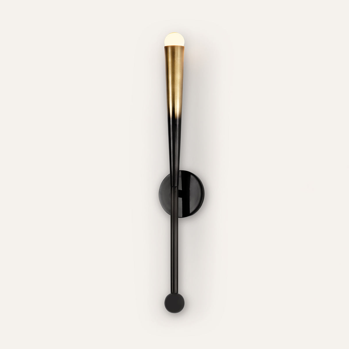 Hudson Valley Adley Wall Sconce in Gradient Brass, alternate view 2