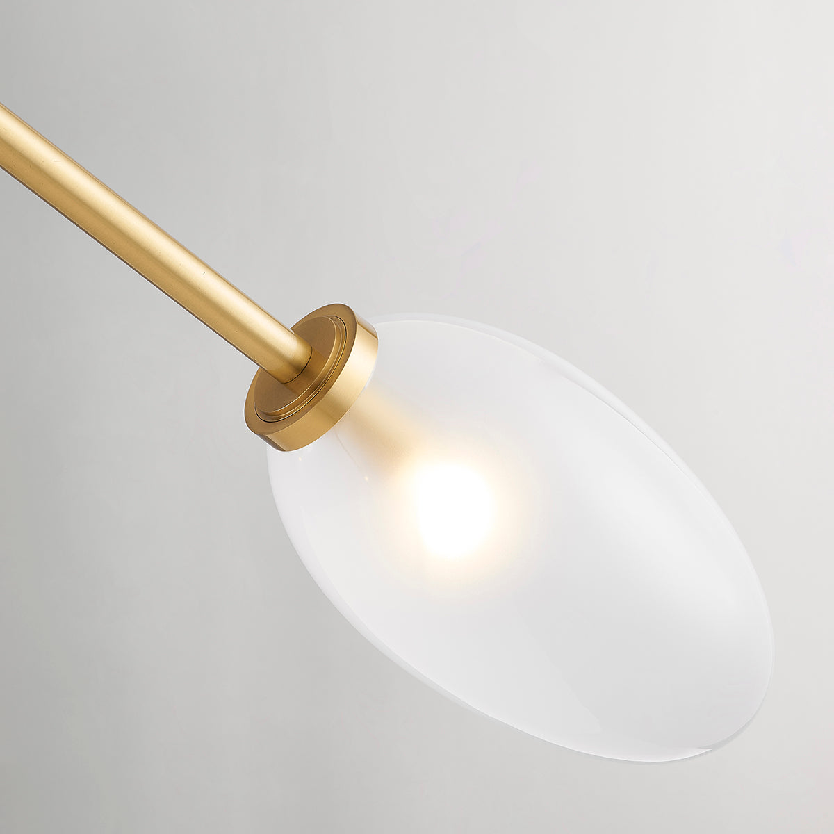 Hudson Valley Alberton 6-Light Chandelier in Aged Brass, alternate view 2