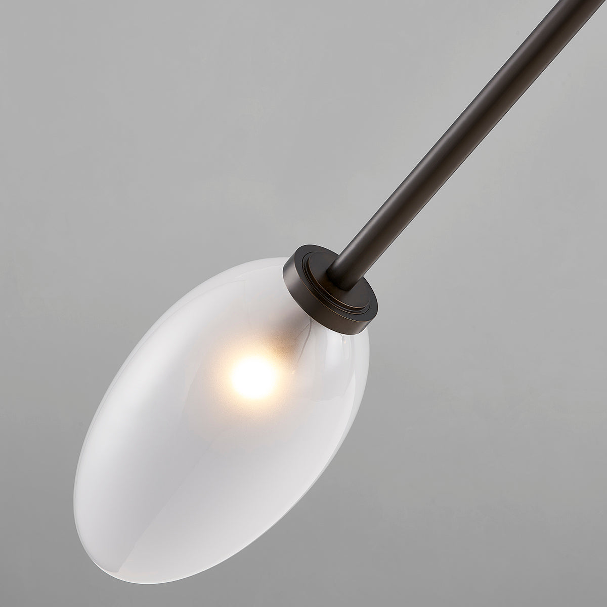 Hudson Valley Alberton 6-Light Chandelier in Black Brass, alternate view 2