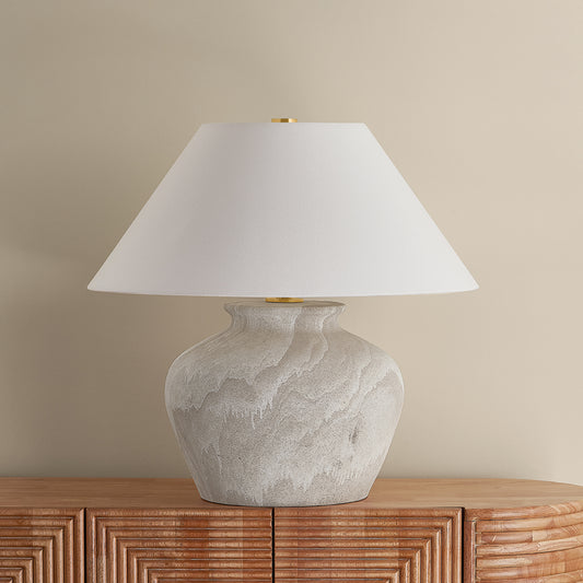 Hudson Valley Allards Table Lamp in Aged Brass, alternate view 1