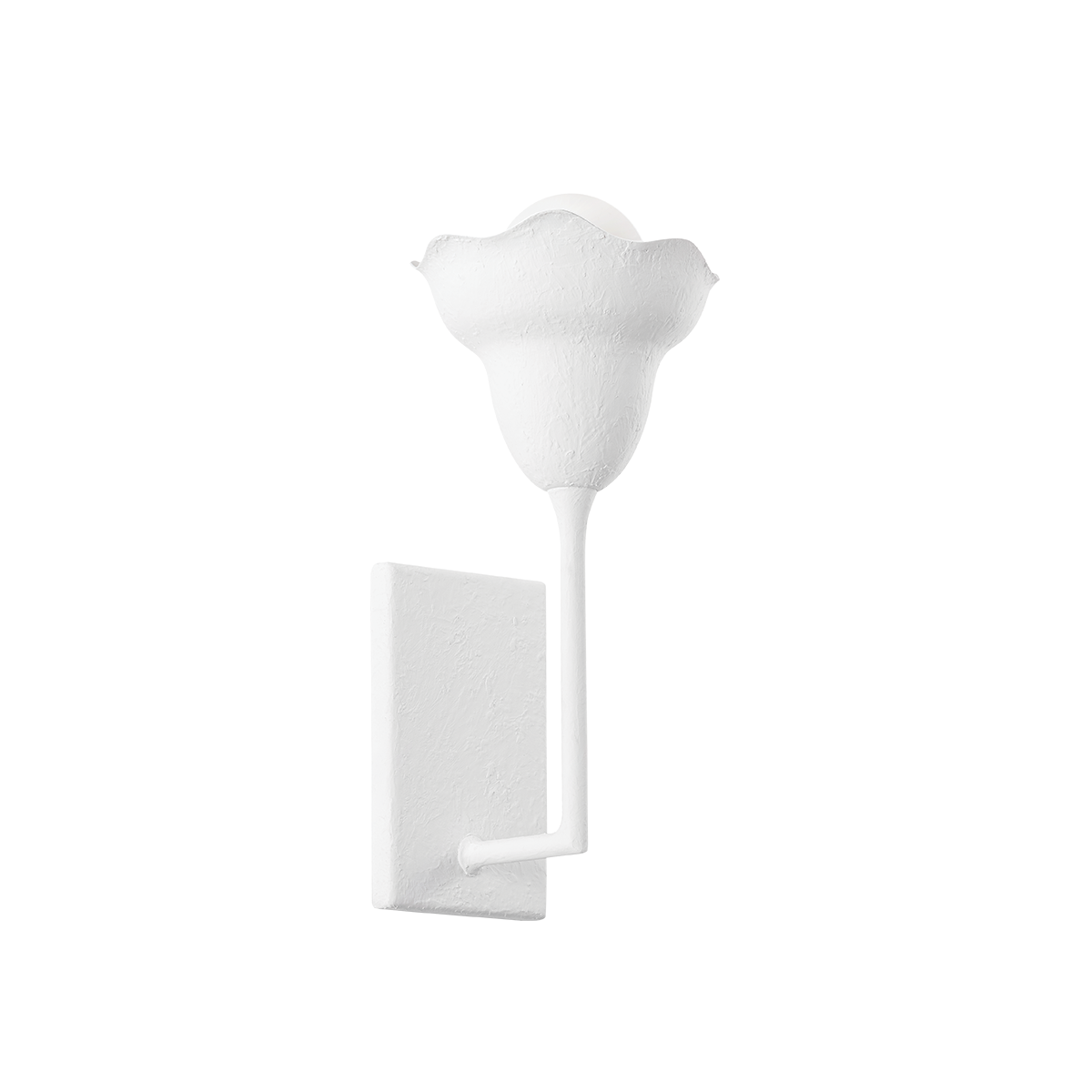 Hudson Valley Alora Wall Sconce White Plaster