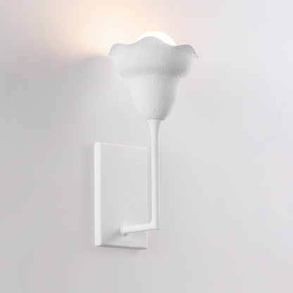 Hudson Valley Alora Wall Sconce in White Plaster, alternate view 1