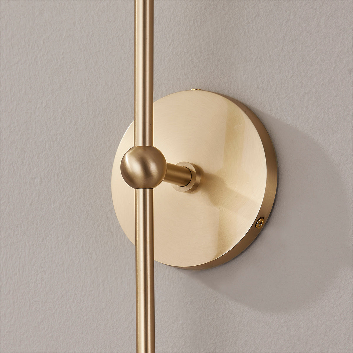 Hudson Valley Andrews Wall Sconce in Aged Brass, alternate view 1