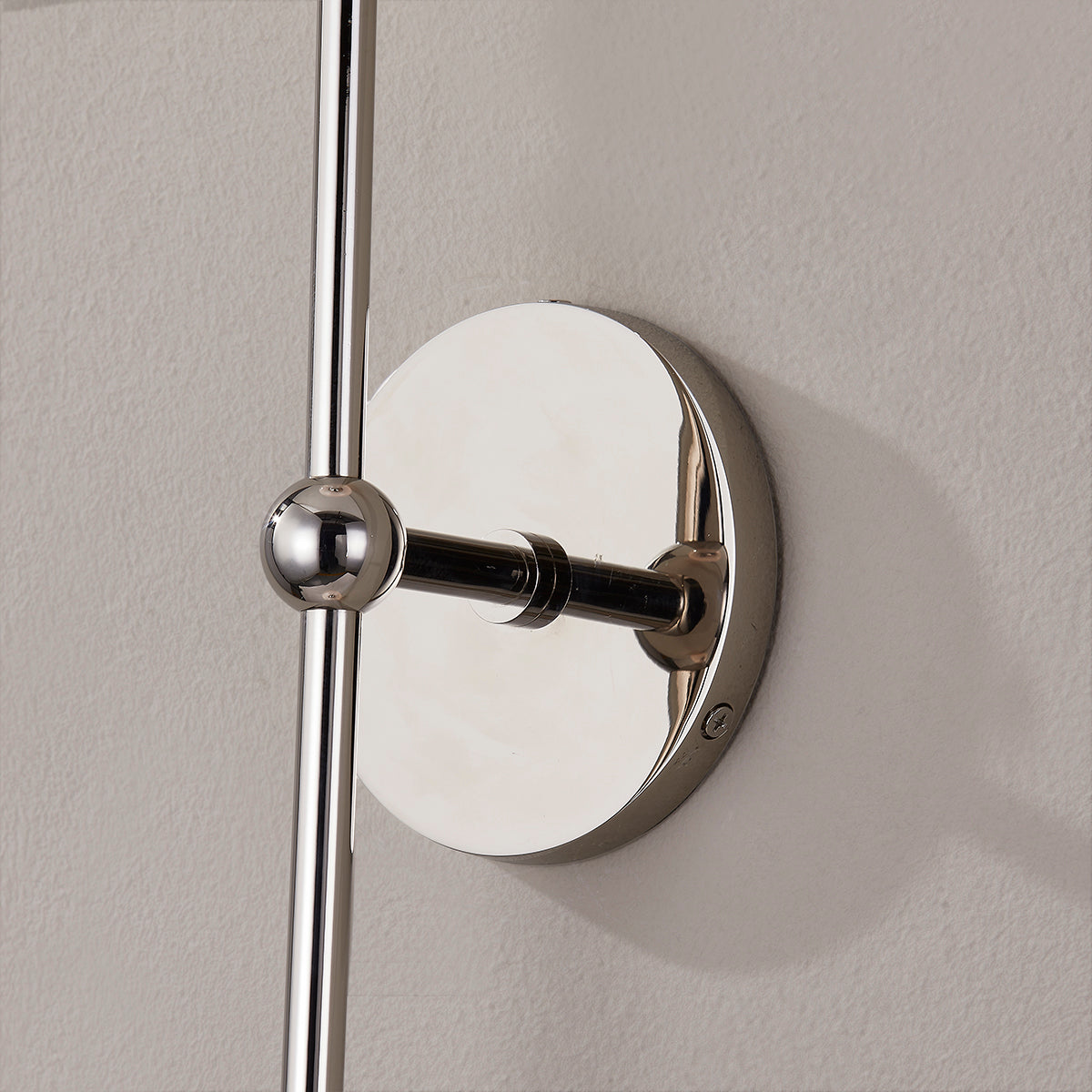 Hudson Valley Andrews Wall Sconce in Polished Nickel, alternate view 1
