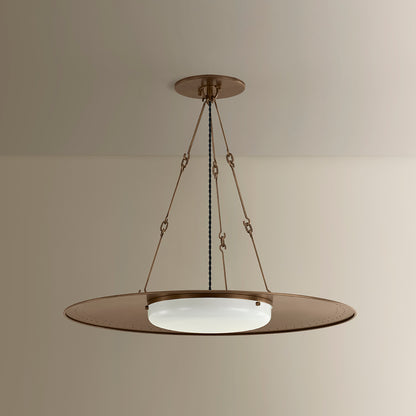 Hudson Valley Anoka 28.25" Pendant in Historic Bronze, alternate view 1