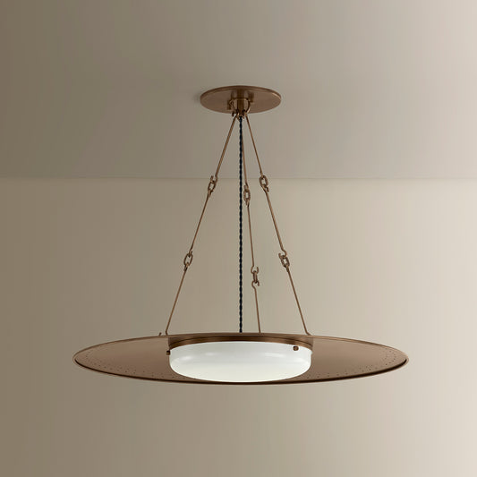 Hudson Valley Anoka 28.25" Pendant in Historic Bronze, alternate view 1