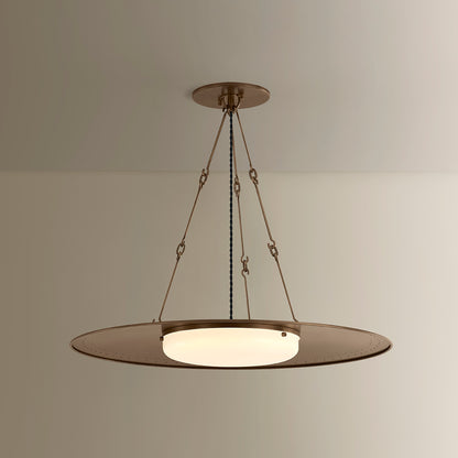 Hudson Valley Anoka 28.25" Pendant in Historic Bronze, alternate view 2