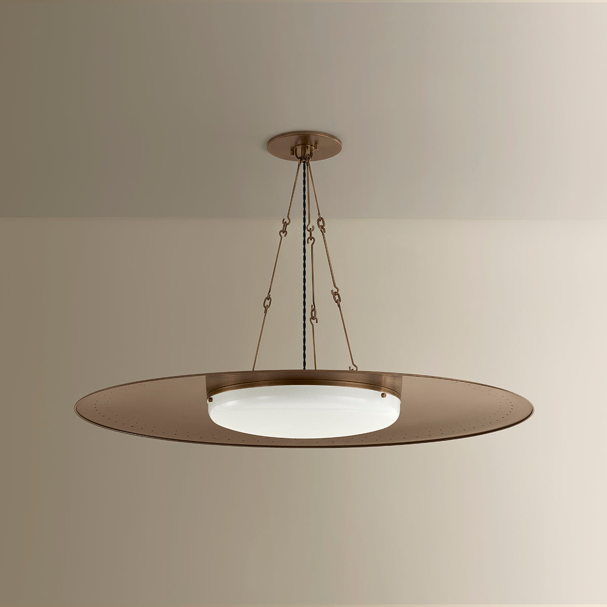 Hudson Valley Anoka 40.25" Pendant in Historic Bronze, alternate view 1