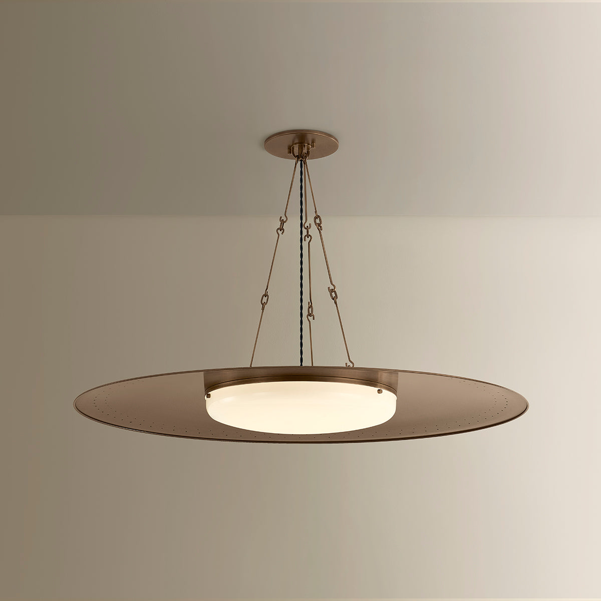 Hudson Valley Anoka 40.25" Pendant in Historic Bronze, alternate view 2