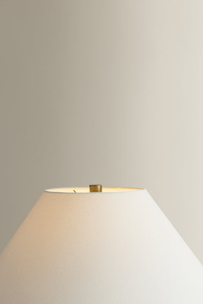 Hudson Valley Arlin 22" Table Lamp Patina Brass detail view 8