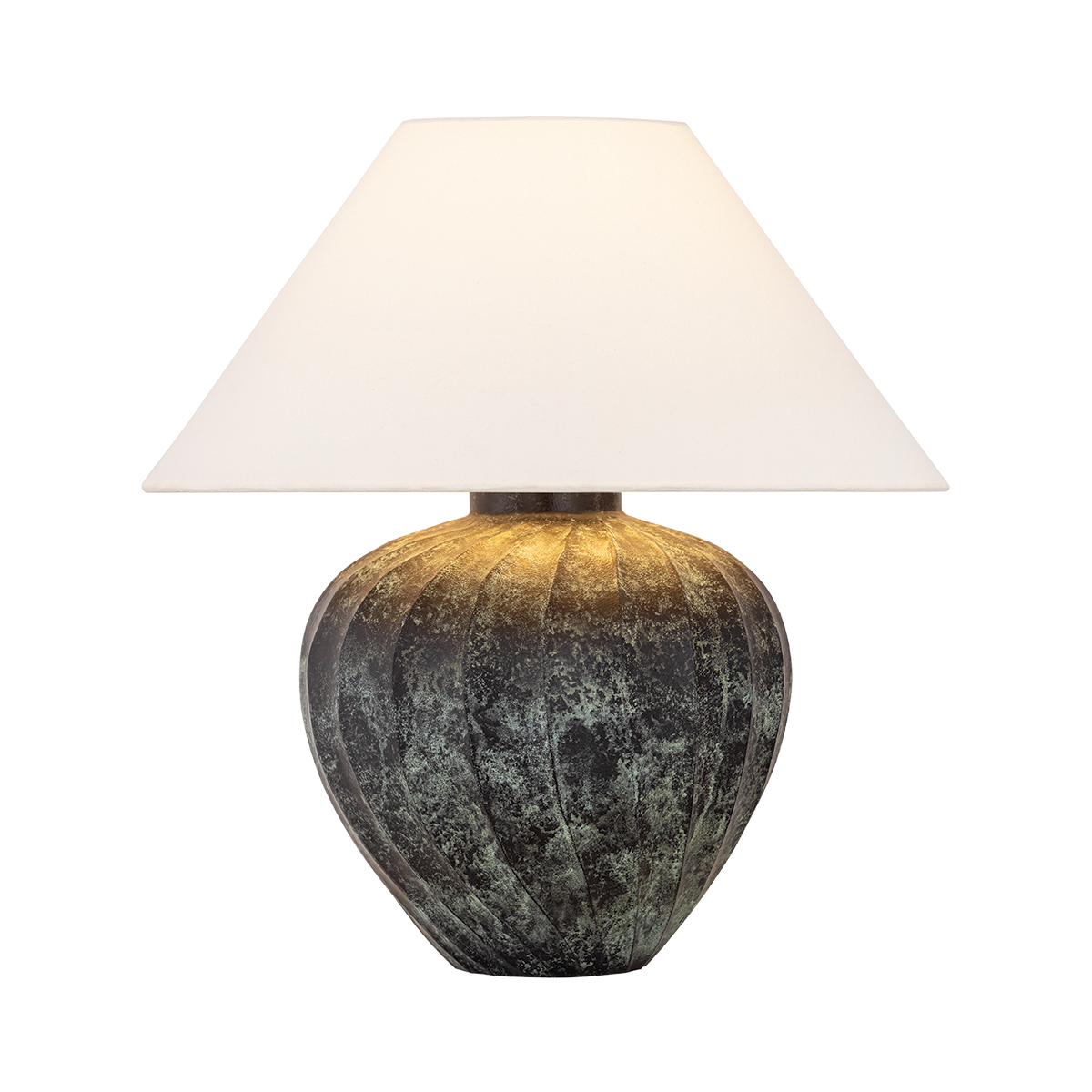 Hudson Valley Arlin 22" Table Lamp Patina Brass