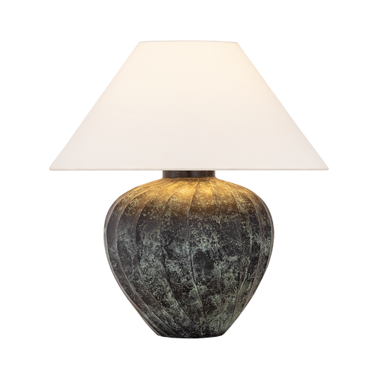 Hudson Valley Arlin 22" Table Lamp Patina Brass