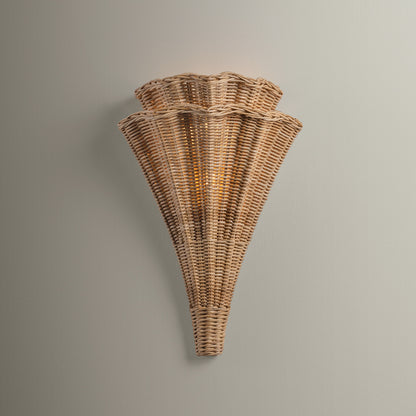 Hudson Valley Arverne 2-Light Wall Sconce in Vintage Gold Leaf, alternate view 1